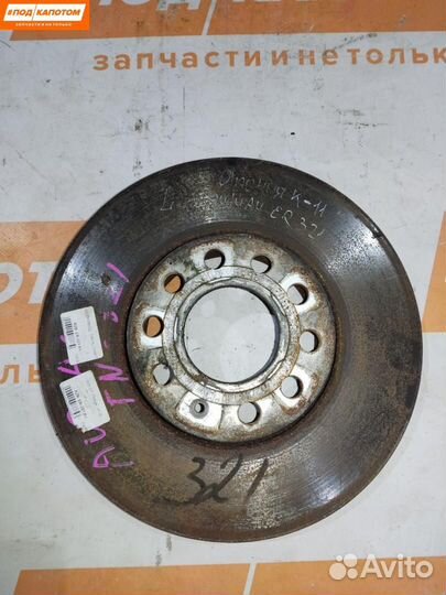 Диск тормозной передний Audi A4 B7 2007