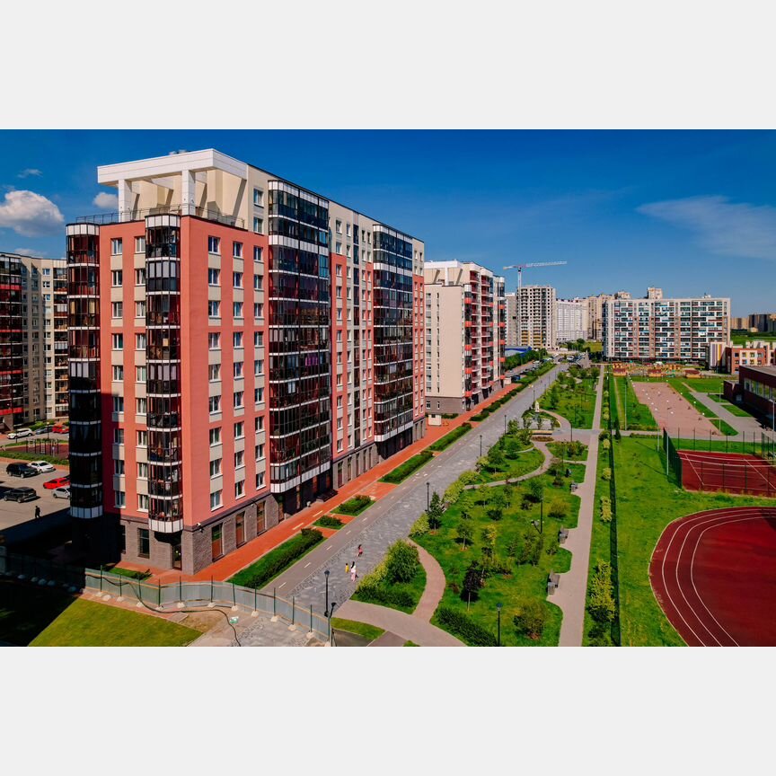 1-к. квартира, 39 м², 2/12 эт.