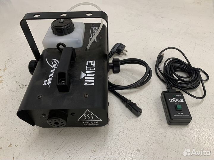 Дым машина chauvet hurricane 1000