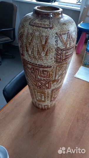 Ваза напольная керамическая