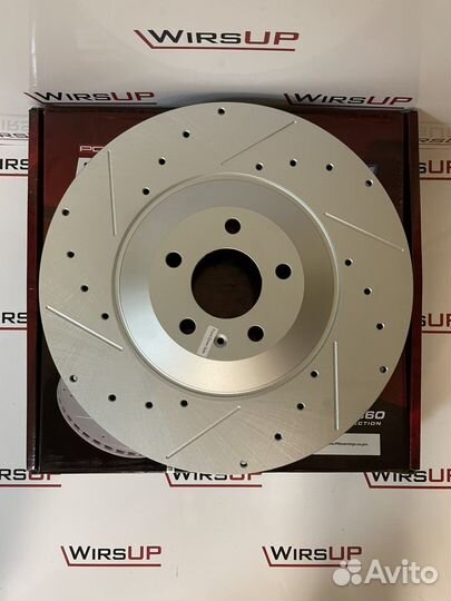 Тормозной диск передний Touareg CR7 Q8 4M0615301AS