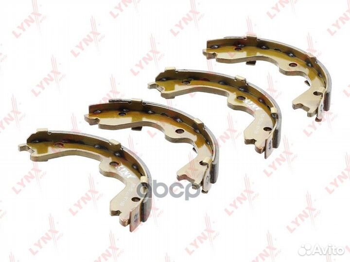 Колодки тормозные барабанные зад nissan Tea