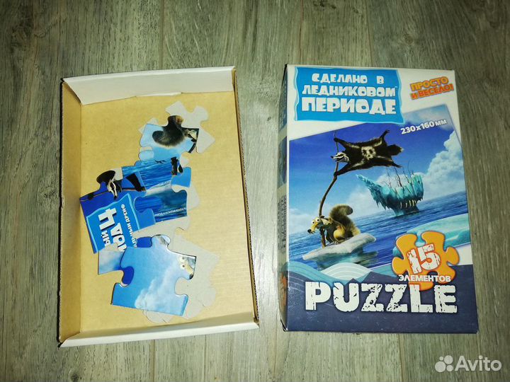 Пазл крупные детали