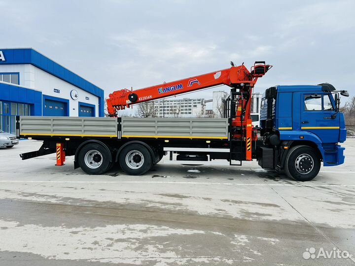 КАМАЗ 65117 с КМУ, 2014