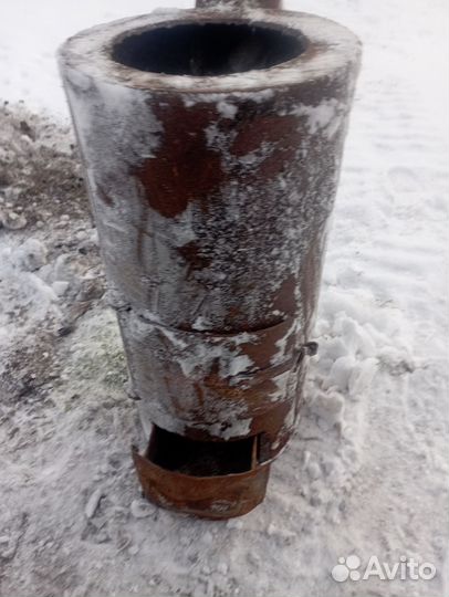 Печь буржуйка армейская