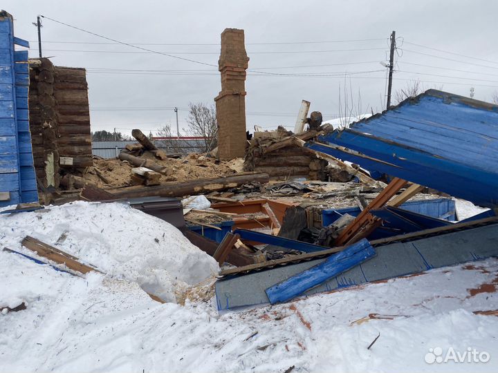 Снос демонтаж домов