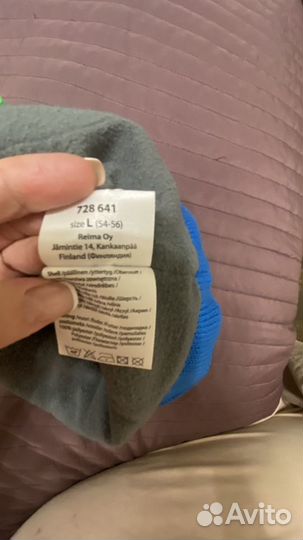 Шапка из ФинлЯндии размер 54-56 внутри флис