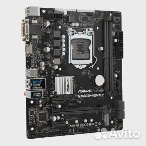 Материнская плата ASRock H310CM-HDV/M.2, LGA 1151