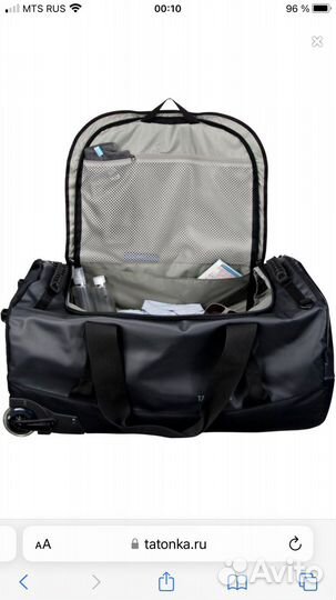 Дорожная сумка tatonka на колесиках с ручкой