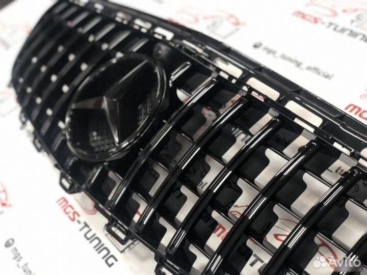 Решетка Mercedes e-class 213 GT 63 AMG black