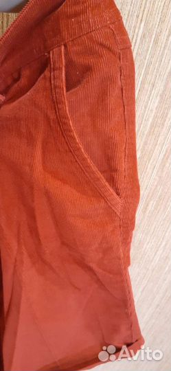 Вельветовые бриджи