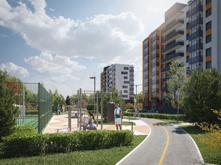 2-к. квартира, 50,5 м², 5/9 эт.