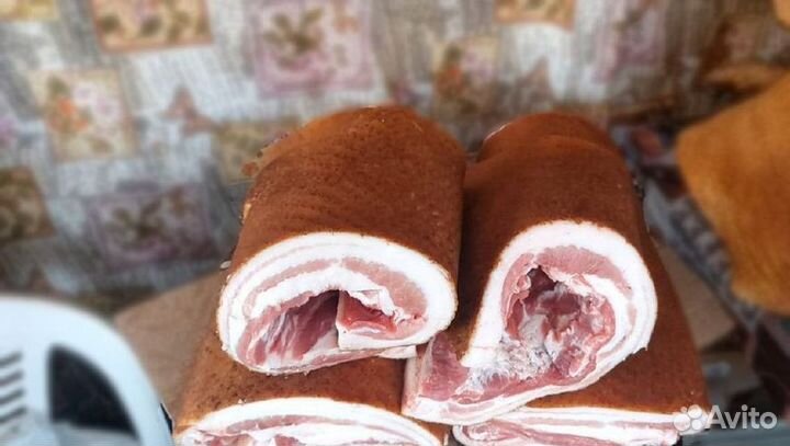 Сало на соломе