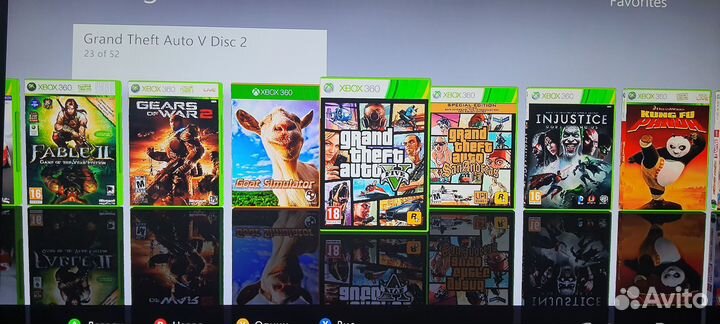 Xbox 360 Slim 250 Гб. 50 игр. Вариант 4. Freeboot