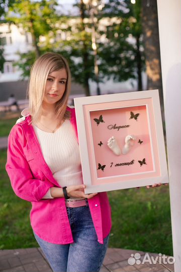 Слепки ручек и ножек 3D