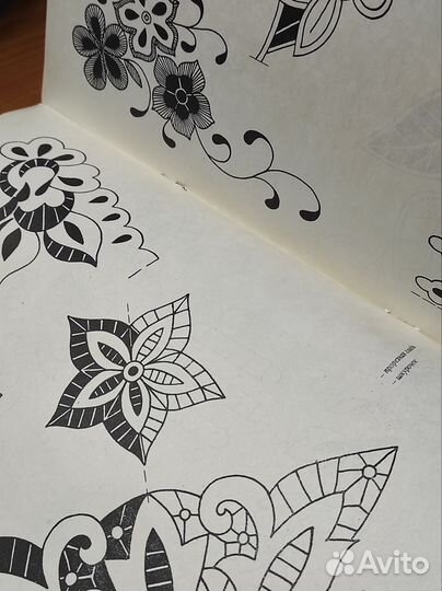 Схемы вышивки Ришелье СССР