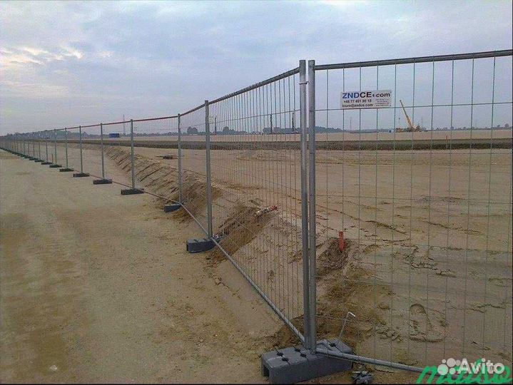 Временные строительные ограждения
