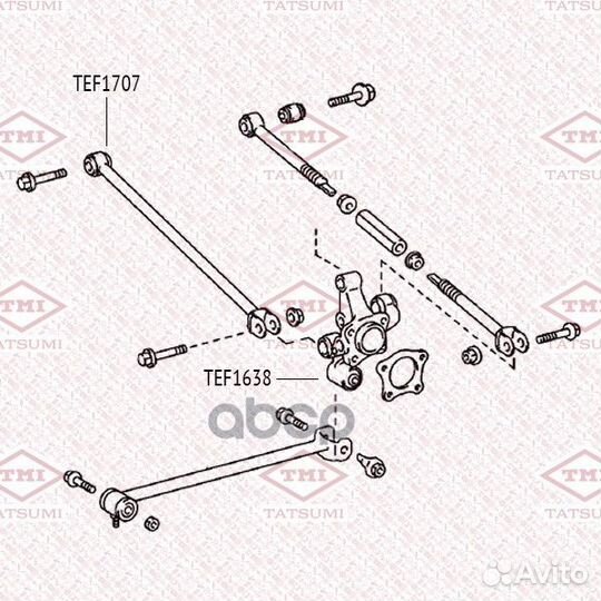 С/блок tatsumi toyota Camry 91- TEF1638 tatsumi