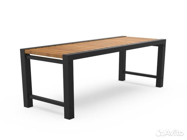 Скамья садовая Grillux Loft Delux, 1005 x 384 x