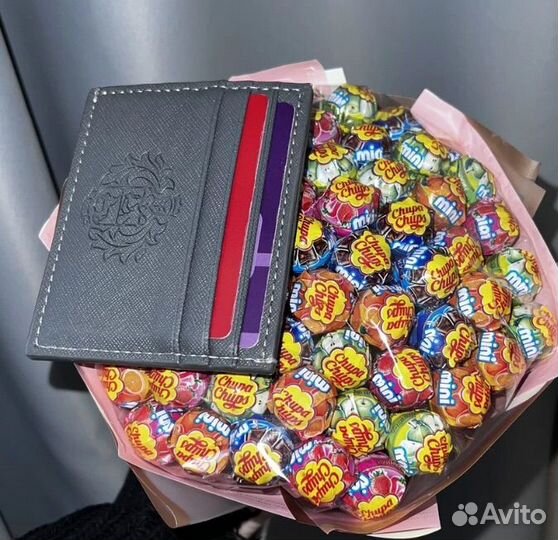Букет из чупа чупсов