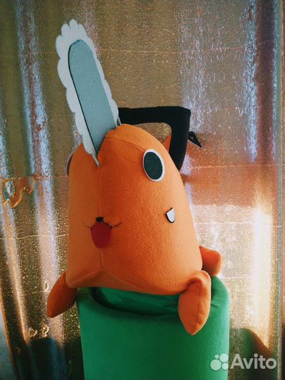 Почита Человек Бензопила Шапка ростовая кукла