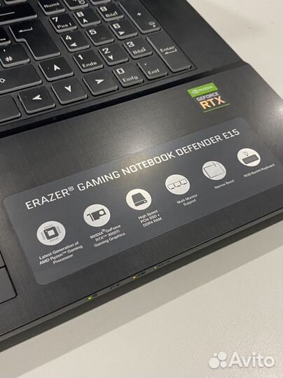 Игровой ноутбук 17,3 144hz/16gb/3050ti/ssd 1tr