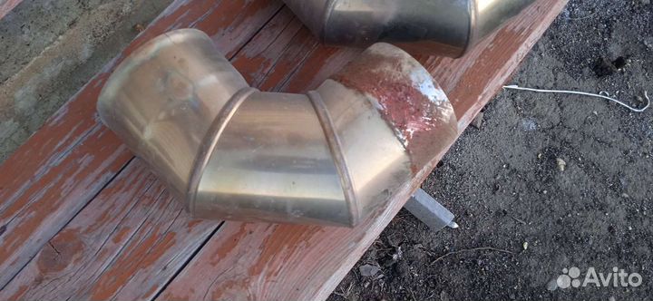 Углы для дымохода из нержавеющей стали
