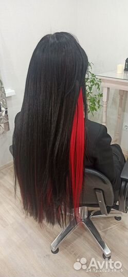 Цветные пряди для волос