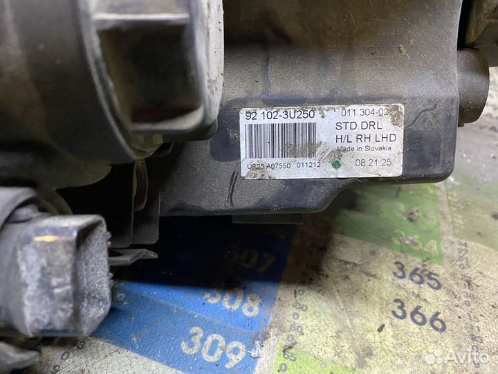 Фара правая на kia sportage 3