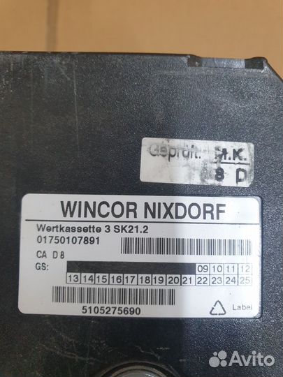 Wincore 1750107891 Wertcassette 3 SK21.2
