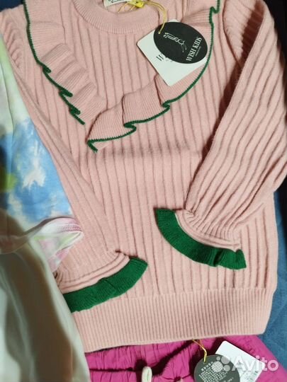 Комплект из 4 вещей для девочки 122 рост