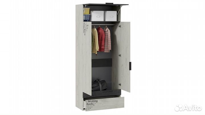 Шкаф 2 дверный Оксфорд 2