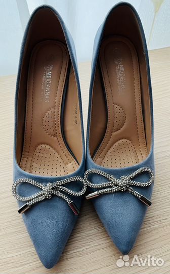 Туфли женские 39 размер на оригинальном каблуке