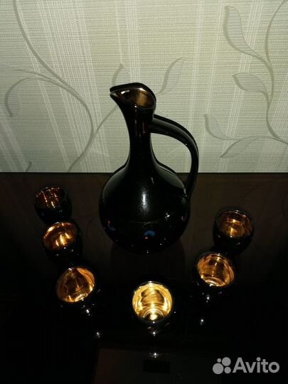 Графин СССР (коньячный набор)