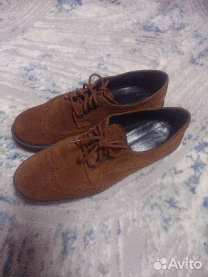 Туфли женские 38 размер натуральная замша