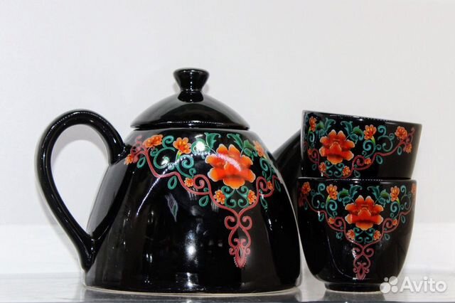 Набор чайной посуды «Идзуми»: чайник и две пиалы