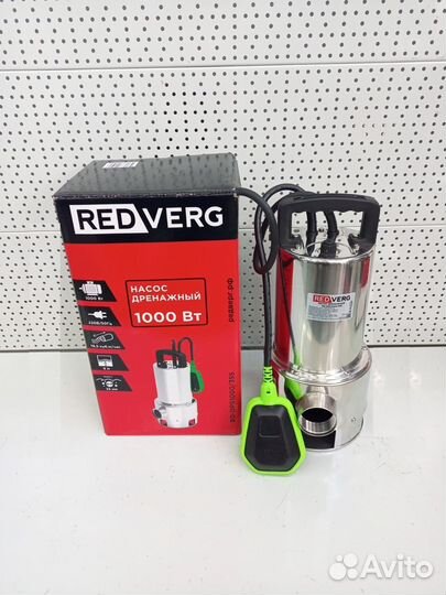 Насос дренажный RedVerg RD-DPS1000/35S