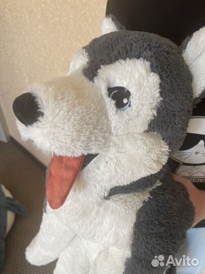 Игрушка собака Хаска