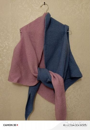 Пончо женское шерсть