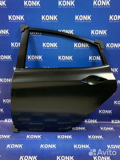 Задняя левая дверь на Хюндай Солярис 2010-2017