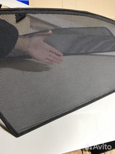 Каркасные шторки на kia rio 3