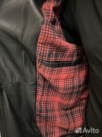 Кожаная куртка Allsaints мужская размер XS