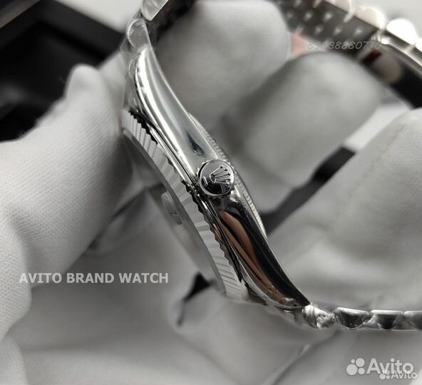 Часы Rolex datejust black dial новые видео