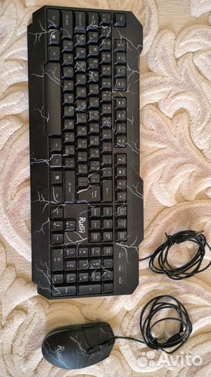 Игровые клавиатура и мышка