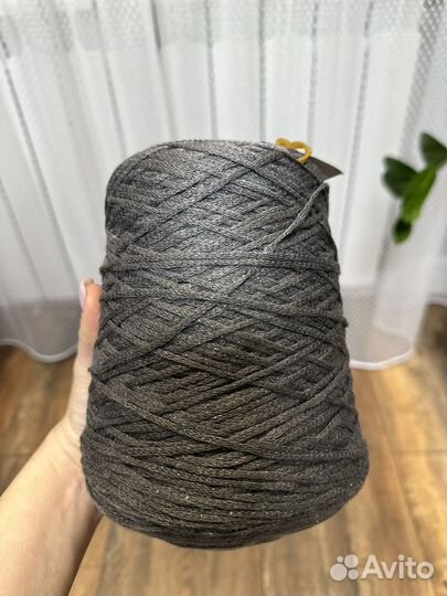 Пряжа, Италия filati riccio хлопок с люрексом