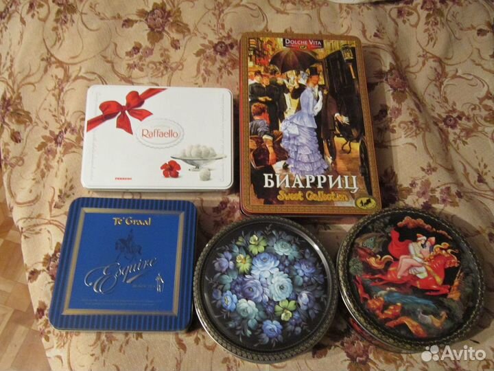 Жестяные коробочки, банки