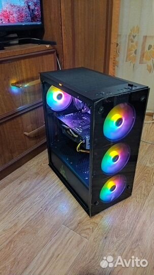 Компьютер на базе Intel core i3 10100F 4300Мгц