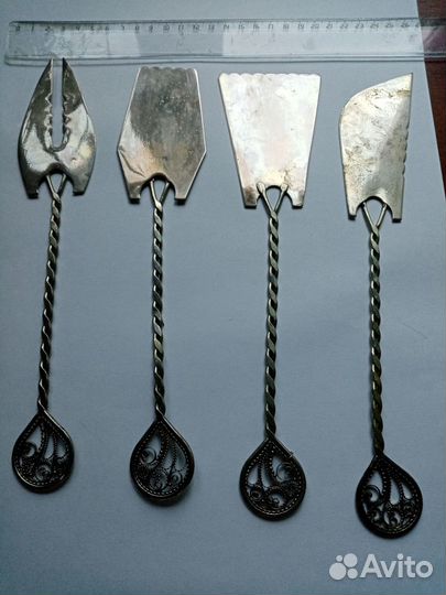 Аксессуары для сервировки десерта. СССР