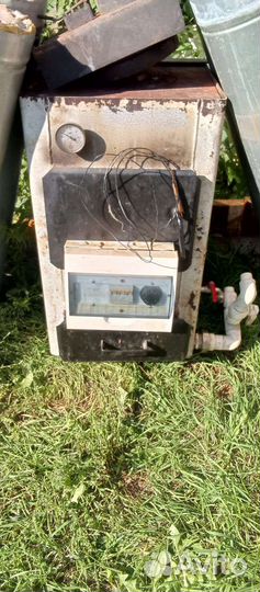 Печка твёрдо топливная с тэной