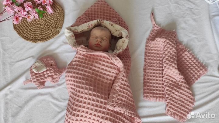 Мочалка розовый слон